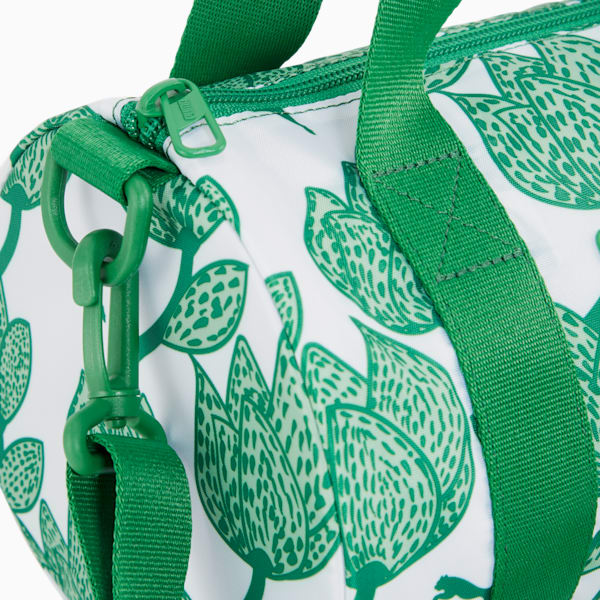 Bolso tipo barril Core Base , Archive Green-Blossom AOP, extralarge